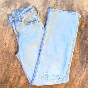 Girls Abercrombie Kids Wide Leg Jeans Size 15/16 Long